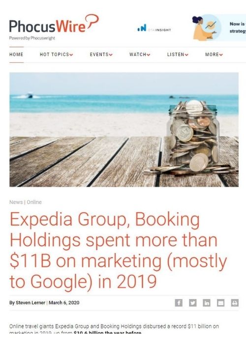 Expedia Marketing Budget